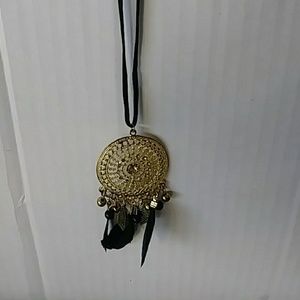 Women's dream catcher necklace